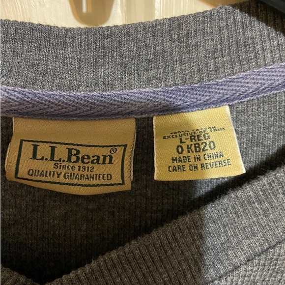 L.L.Bean Men’s henely Shirt /Large - Picture 3 of 8